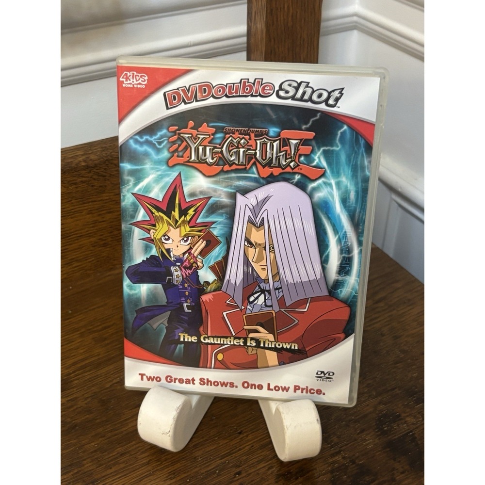 DVD anime Yu-Gi-Oh!  "The Gauntlet Is‎ Thrown." part of a "DVDouble Shot"